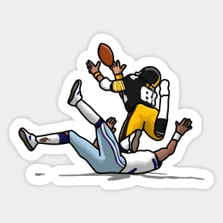 Diving swann Sticker